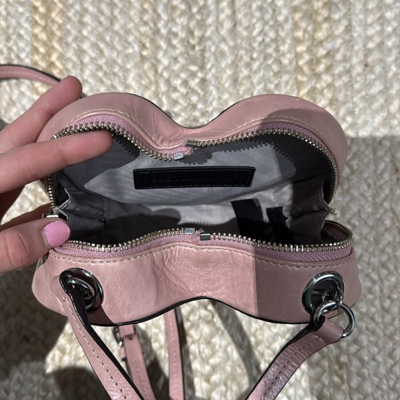 Rebecca Minkoff pink heart purse - Picture 4 of 4